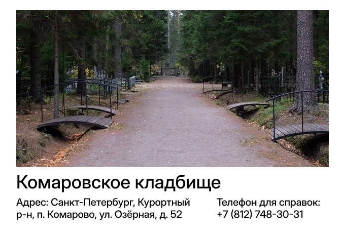 Комаровское кладбище