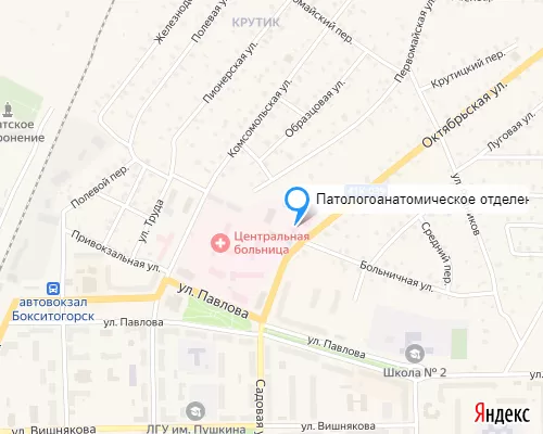 Патологоанатомическое отделение больницы № 15 г. Бокситогорска
