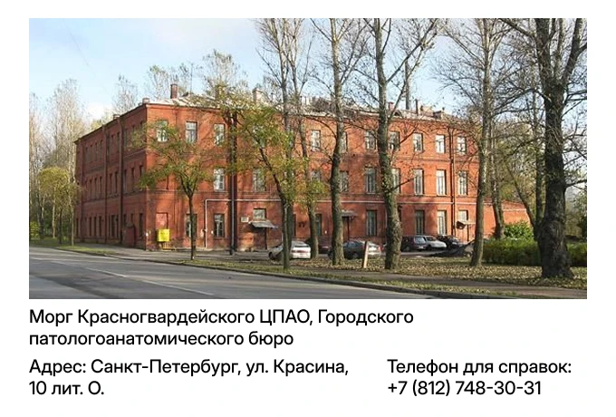 Морг Красногвардейского ЦПАО, Городского патологоанатомического бюро
