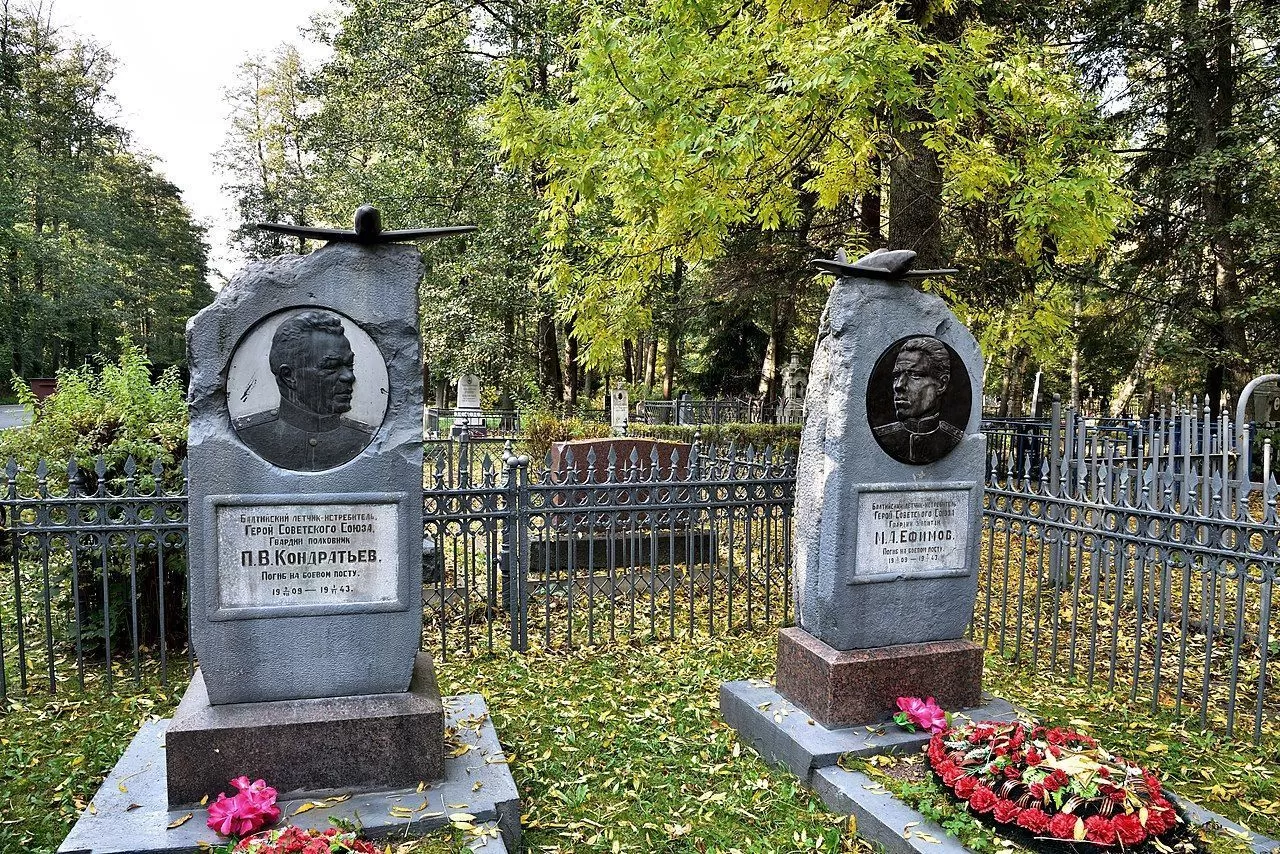 Городское Русское кладбище Кронштадта
