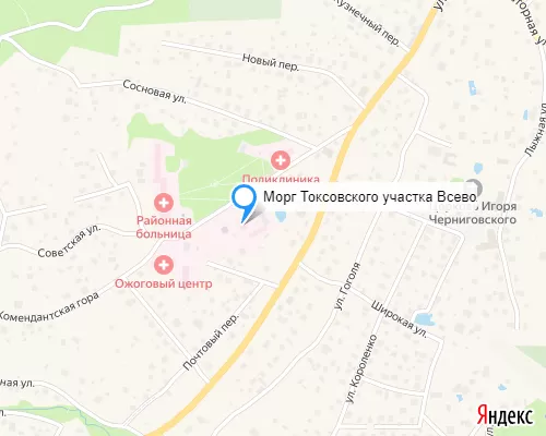 Морг Токсовского участка Всеволожского судебно-медицинского отделения