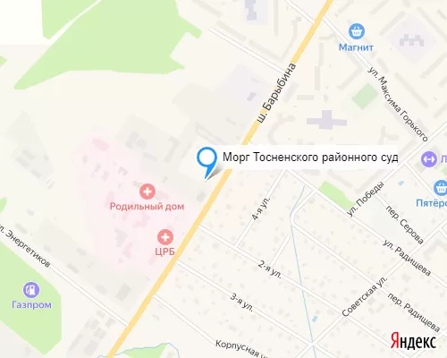 Морг Тосненского районного судебно-медицинского отделения