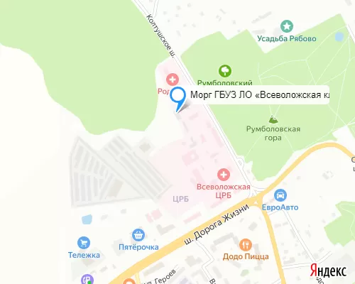 Морг ГБУЗ ЛО «Всеволожская клиническая районная больница»