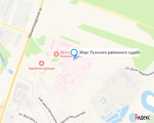Морг Лужского районного судебно-медицинского отделения