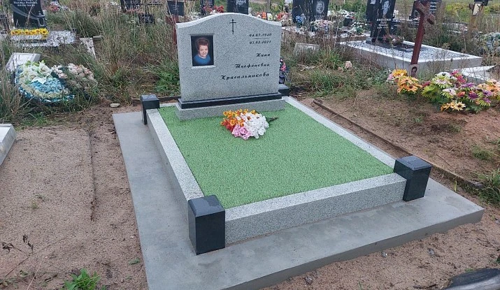 19.06.2024 года. Памятник из разных сортов гранита