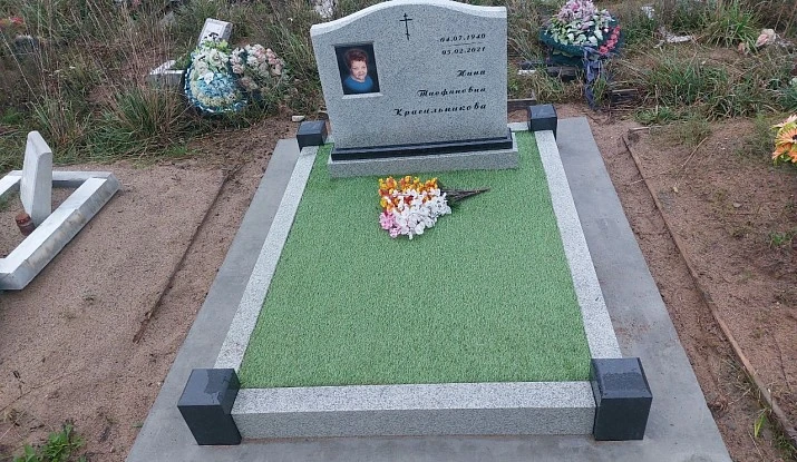 19.06.2024 года. Памятник из разных сортов гранита