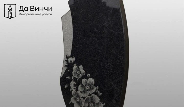 Установка и крепление памятников из полимергранита
