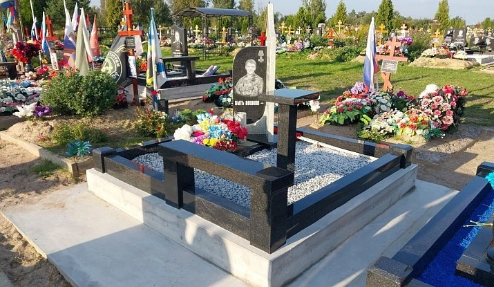 19.08.2025 года. Воинский памятник участнику СВО