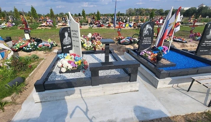19.08.2025 года. Воинский памятник участнику СВО