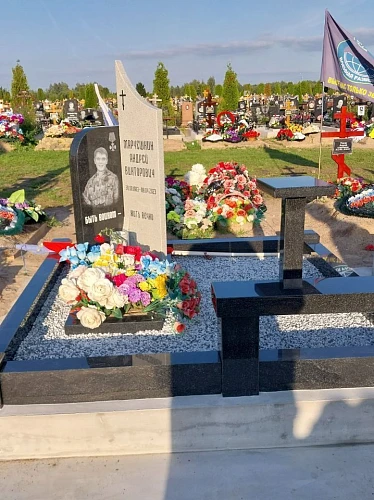 19.08.2025 года. Воинский памятник участнику СВО