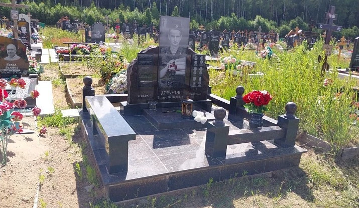 19.08.2025 года. Воинский памятник участнику СВО