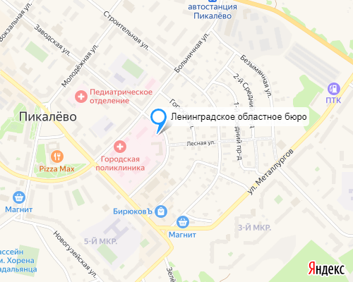 Ленинградское областное бюро судебно-медицинской экспертизы, Пикалёвское отделение