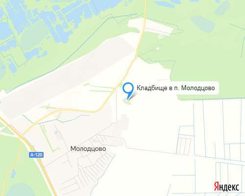 Кладбище в п. Молодцово