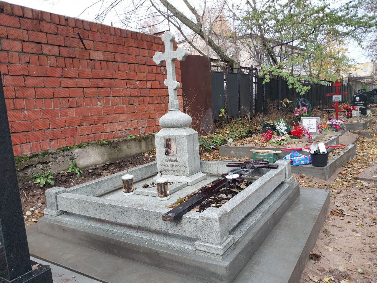 19.06.2024 года. Гранитный комплекс (крест с голгофой)