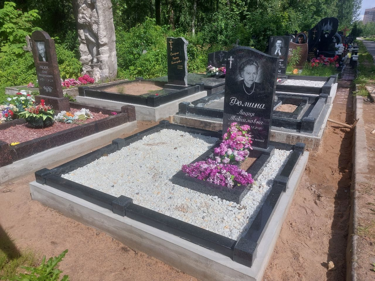 19.06.2024 года. Мемориальный комплекс на Киновеевском кладбище