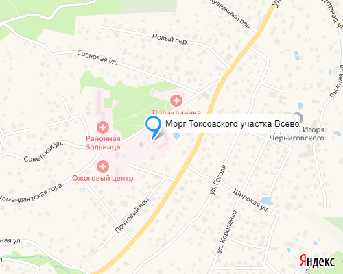 Морг Токсовского участка Всеволожского судебно-медицинского отделения