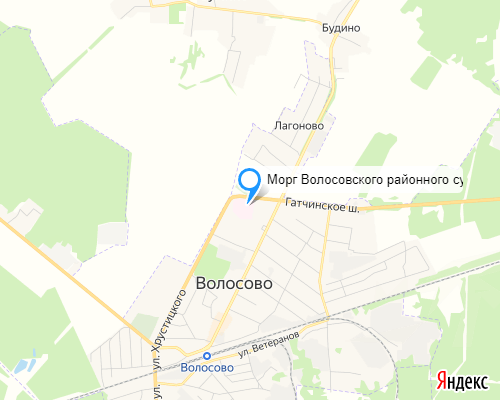 Морг Волосовского районного судебно-медицинского отделения