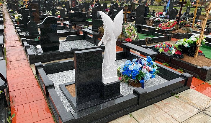 19.08.2025 года. Памятник-скульптура ангела - мастерская «ДаВинчи» в СПб