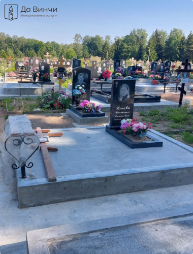 Православный памятник и благоустройство, Городское Русское кладбище г.Кронштадт