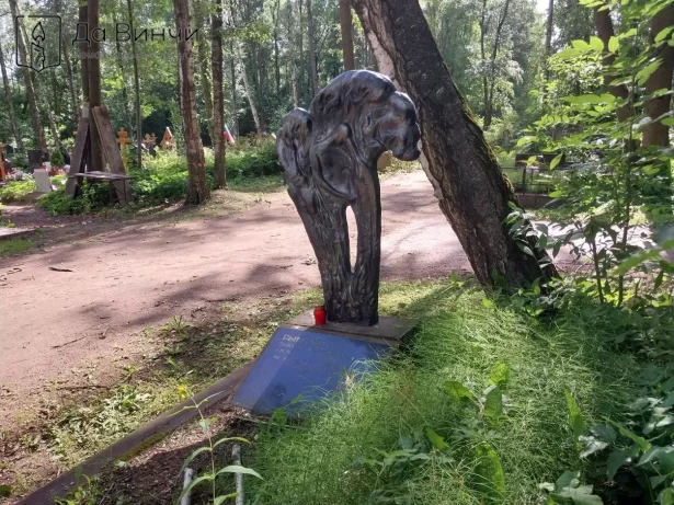 Дерево на Смоленском православном кладбище
