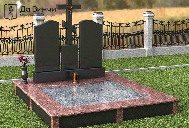 Установка и крепление памятника из гранита и мрамора