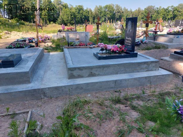 Православный памятник и благоустройство, Городское Русское кладбище г.Кронштадт
