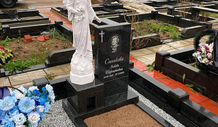 19.08.2025 года. Памятник-скульптура ангела - мастерская «ДаВинчи» в СПб