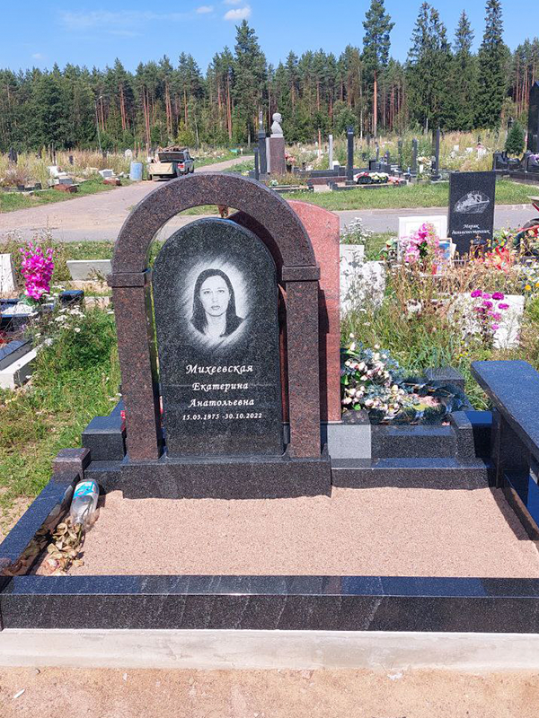 Белоостровское кладбище - гранитный комплекс