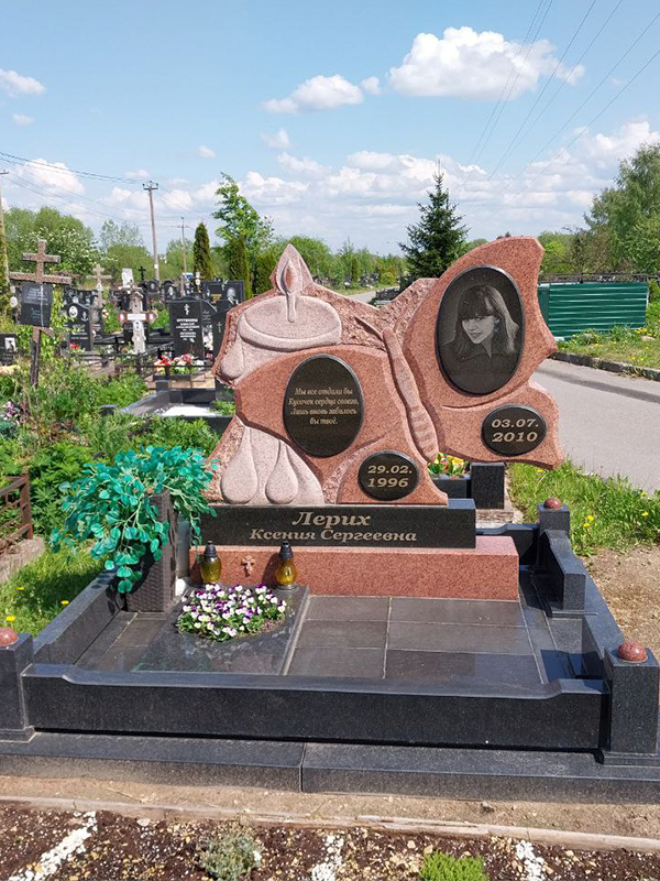 Кузьминское кладбище - оригинальный памятник